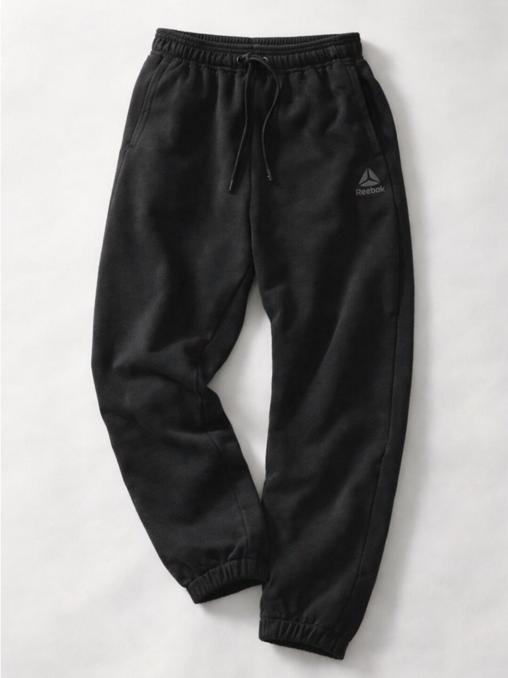 Reebok Men’s Black Jogger Sweatpants Size L